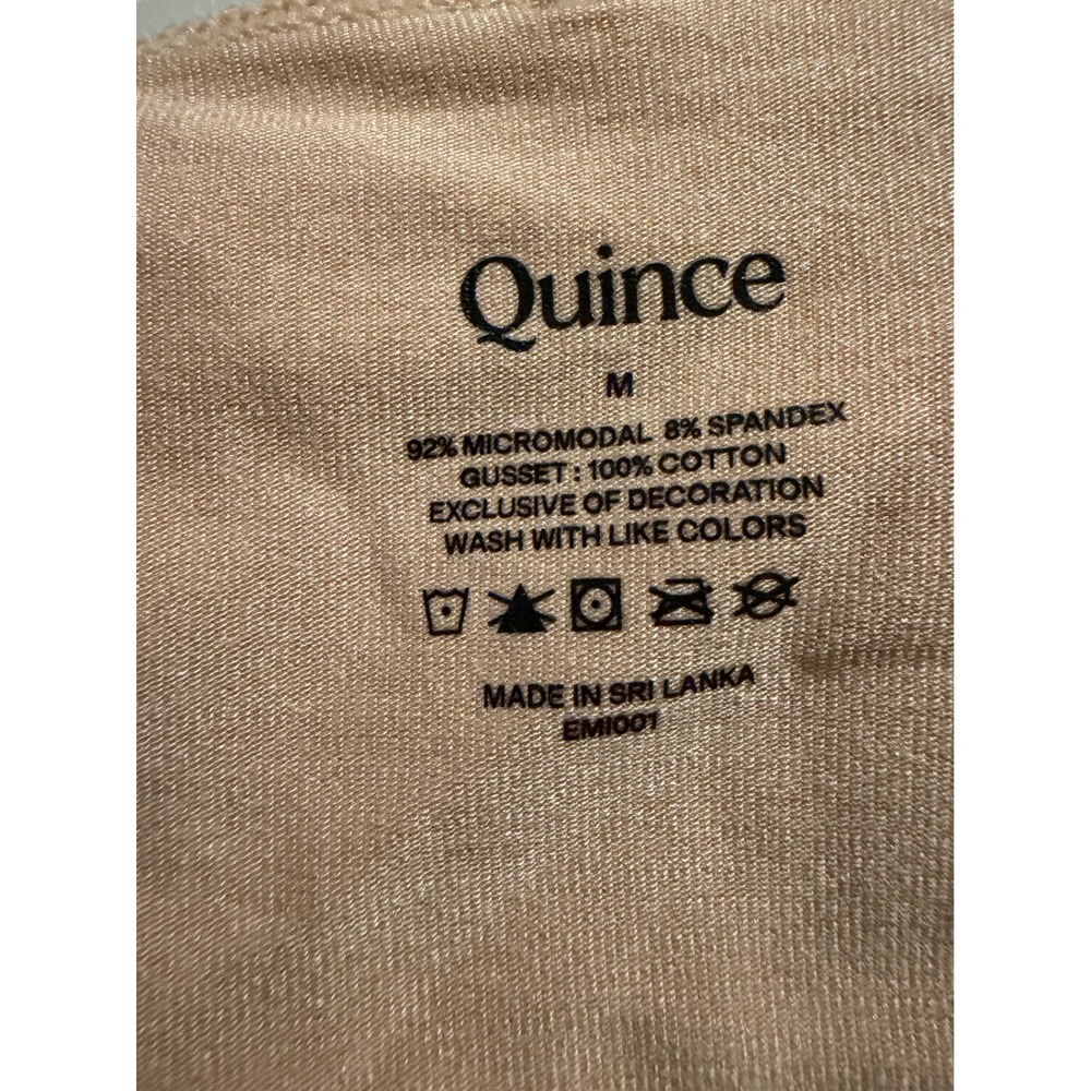 Quince Women Bikini Underwear 6 Pack Organic Cotton Micromodal Multi Color XS M - Picture 2 of 5
